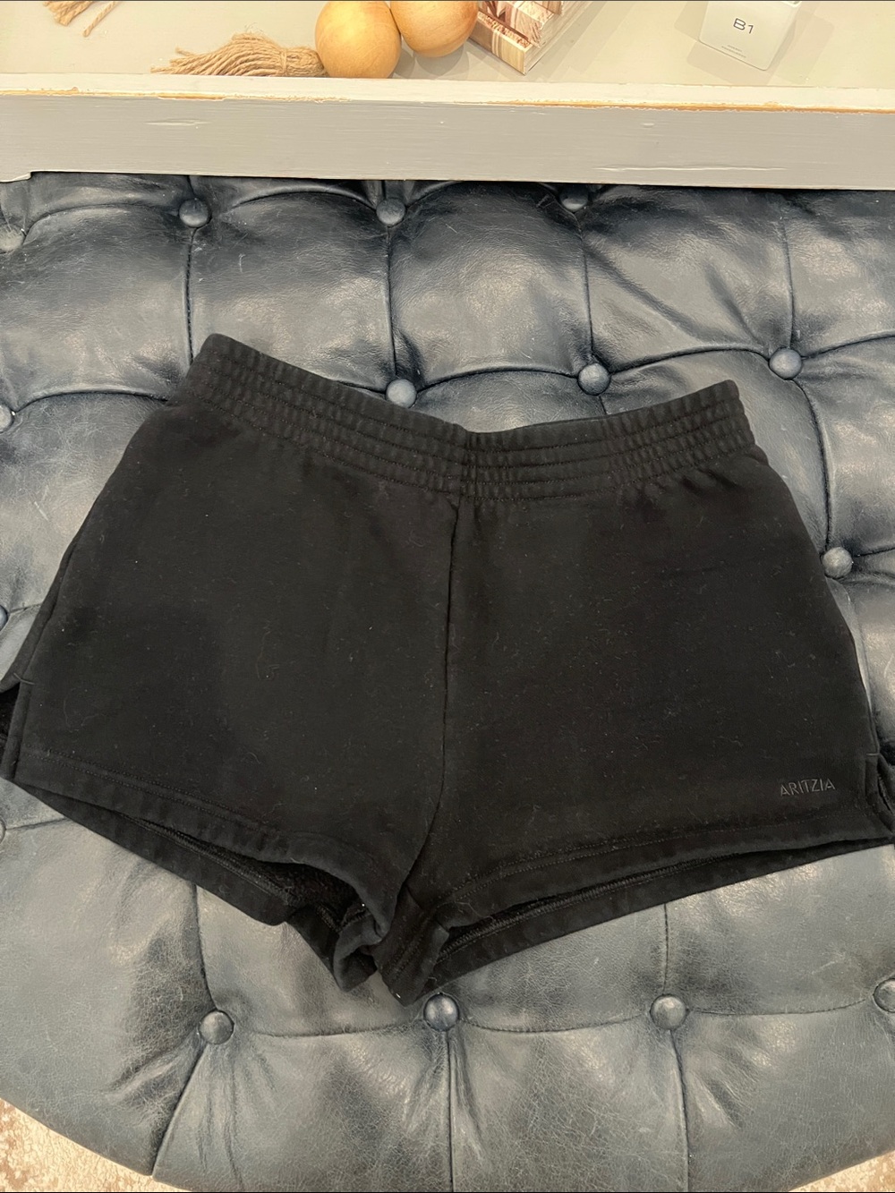 Aritzia Black Athletic Lounge Shorts
